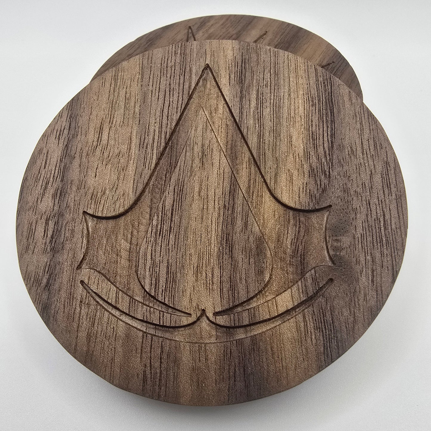 Wooden Assassin's Creed Wireless Phone Charger - 20 Watts fast Charger