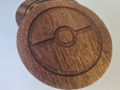 Wooden Pokémon Wireless Phone Charger - 20 Watts fast Charger