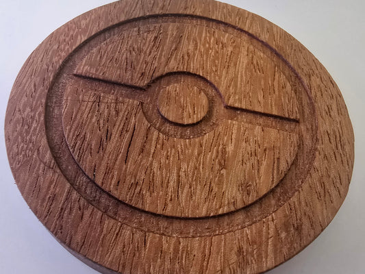 Wooden Pokémon Wireless Phone Charger - 20 Watts fast Charger